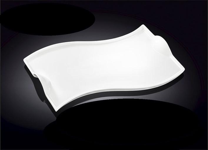 Блюдо прямоуг. 260*155 мм. с волнистыми краями Wilmax /3/24/ фото 1