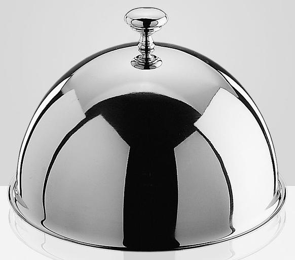 Баранчик (крышка для горячего) d=220 мм. h=120 мм. Pinti 18/10 /1/ фото 1