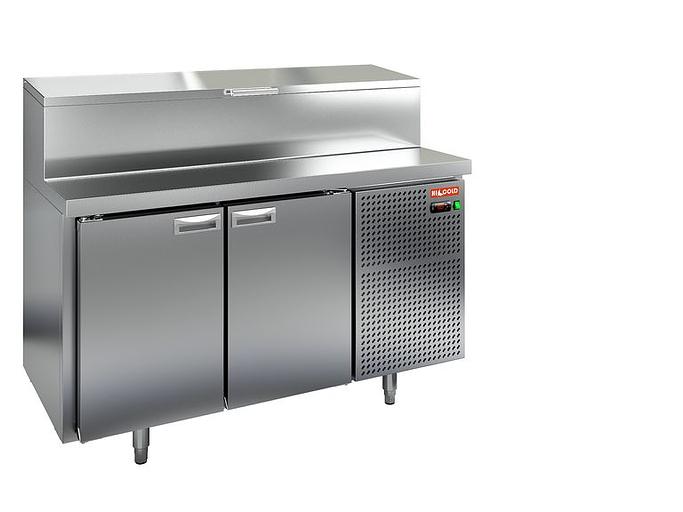 Стол холодильный для пиццы с камен. столешн. PZ1-111/GN (1/ фото 1