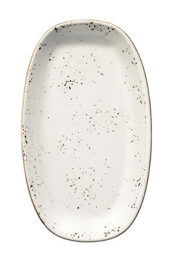 Блюдо овальное 190*110 мм. Грейн, форма Гурмэ /1/12/ фото 1