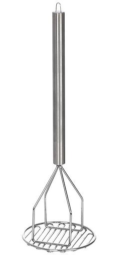 Картофелемялка 450 мм. нерж. ручка 30 см. /1/10/ фото 1