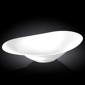 Салатник овальный 350*245 мм. 1400 мл. h=60/70 мм. с широкими полями Wilmax /3/18/ фото 1