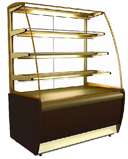 Витрина холодильная ВХСв-0,9д Carboma (техно) фото 1