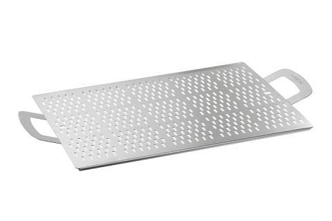 Поднос для римской пиццы 25*40 см. перфорир. алюмин. Gimetal /1/ фото 1