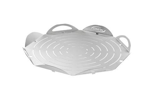 Поднос круглый d=41 см. для пиццы, перфорир. алюмин. Gimetal /1/2/ фото 1