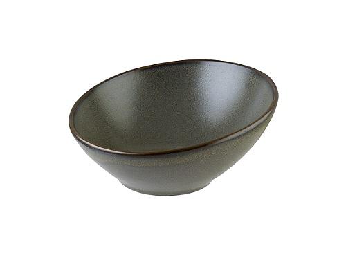 Салатник d=160 мм. 350 мл. h=55/75 мм. скошенный край Глоир, форма Ванто /1/12/ фото 1