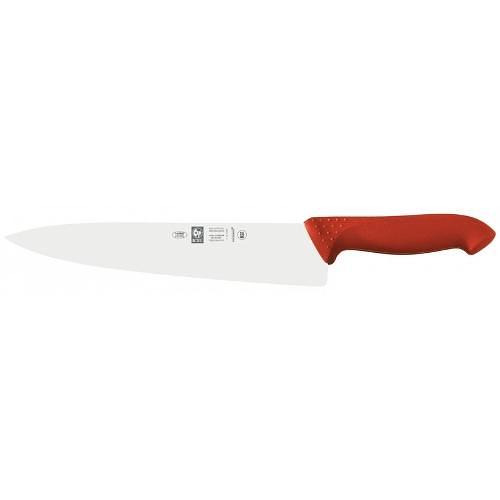 Нож поварской 250/390 мм. Шеф узкое лезвие, красный HoReCa Icel /1/6/ фото 1