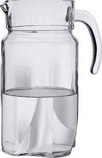 Кувшин 1,7 л. d=110, h=235 мм с красной крышкой Луна /6/144/ фото 1