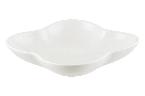 Салатник 130*120 мм. 250 мл. h=33 мм. Белый, форма Ист /1/12/ фото 1