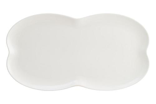 Блюдо для подачи 350*190 мм. Белый, форма Ист /1/6/ фото 1