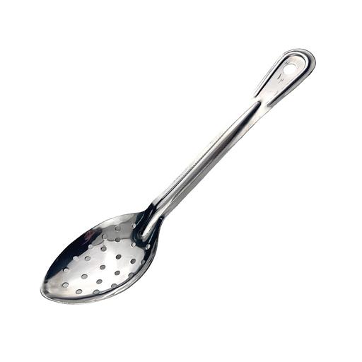 Ложка гарнирная L ручки 19 см. круглая перфор. нерж MGsteel /1/72/ фото 1