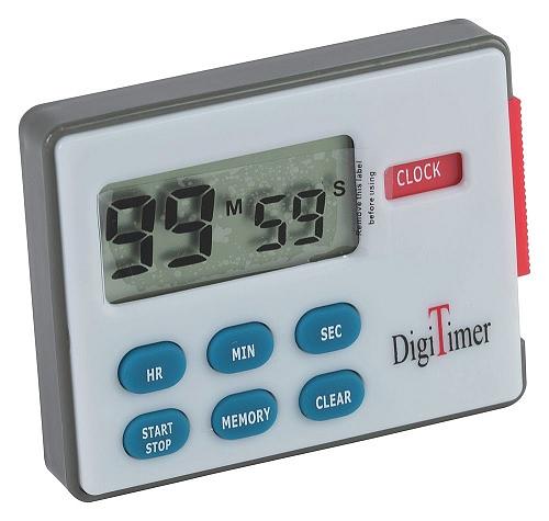 Таймер кухонный 24 ч. 3-х функциональный цифровой, с магнитом Tellier /1/ фото 1