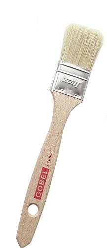 Кисточка кондитерская 23*3,5 см. натур. щетина Tellier /1/3/ фото 1