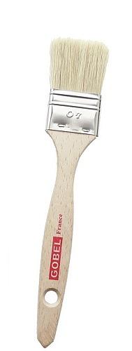 Кисточка кондитерская 23*4 см. натур. щетина Tellier /1/3/ фото 1