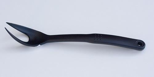 Вилка поварская 28,5 см. пластик. /1/144/ фото 1