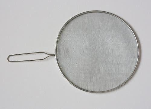 Экран от брызг d=200 мм. нерж. с ручкой /1/144/ фото 1