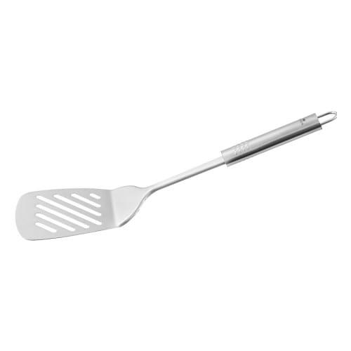 Лопатка 33 см. изогнутая раб. часть 11*8 см. нерж. перфорир. широкая FM /1/6/ фото 1