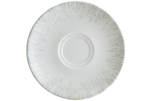 Блюдце d=120 мм. Ирис Серый (чашка 70235), форма Гурмэ /1/6/ фото 1