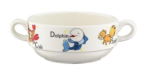 Бульонница 350 мл. с ручками d=120 мм. Кидс /1/12/ фото 1