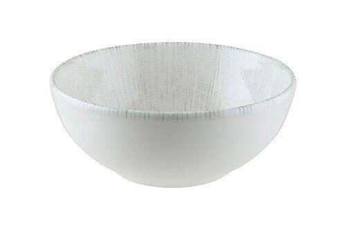 Салатник d=130 мм. 450 мл. h=55 мм. (тарелка подст.69104) Ирис Серый /1/12/ фото 1