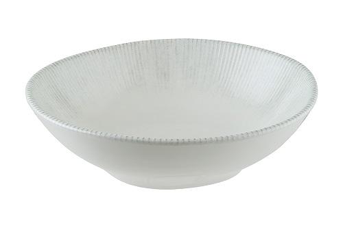 Салатник d=180 мм. 470 мл. h=55 мм. Ирис Серый, форма Ваго /1/12/ фото 1