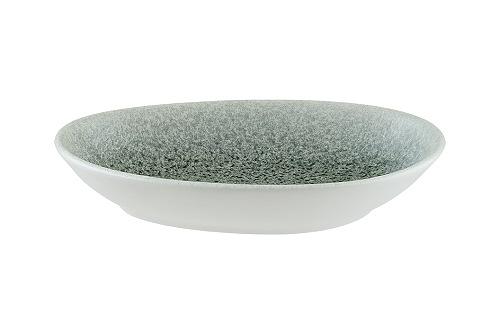 Салатник овальный 150*100 мм. 140 мл. h=30 мм. Лука Оушн, форма Ваго /1/12/ фото 1