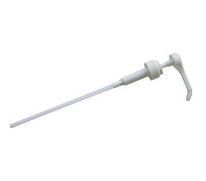Дозатор помпа 5 мл. L=39 см. для сиропов, белый /1/ фото 1