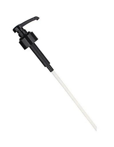 Дозатор помпа 10 мл. L=43,5 см. для сиропов, черный /1/ фото 1