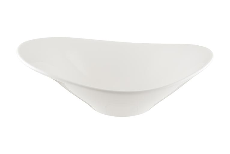 Салатник d=230 мм. 510 мл. h= 70 мм. Белый /1/12/ фото 1