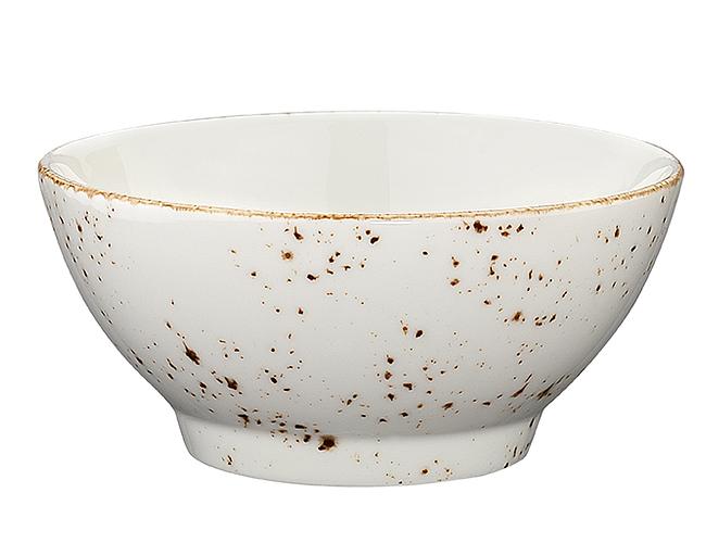 Салатник d=140 мм. 450 мл. h=65 мм. Грейн /1/12/ фото 1