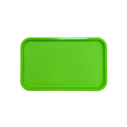 Поднос 52,5*32,5 см. ярко-зеленый поверхность шагрень (113) MG /1/10/ фото 1