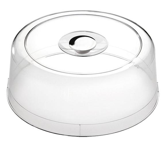 Крышка для торта d=33 см. h=12.5 см. пластик APS /1/8/ фото 1