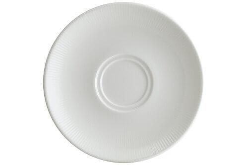 Блюдце d=160 мм. Ирис Белый (чашка 62903), форма Гурмэ /1/6/ фото 1