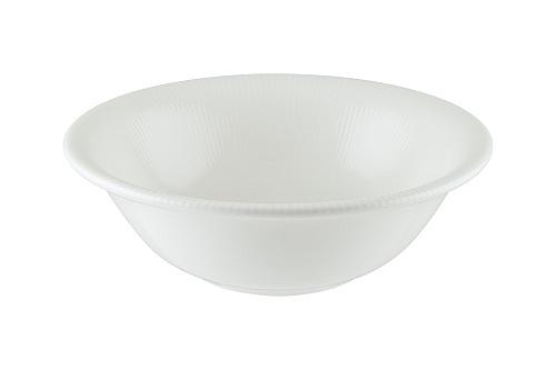 Салатник d=160 мм. 400 мл. h=53 мм. (тарелка подст.70327) Ирис Белый, форма Гурмэ /1/12/ фото 1