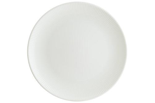 Тарелка d=250 мм. Ирис Белый, форма Гурмэ /1/12/ фото 1