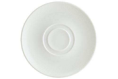 Тарелка d=190 мм. подстановочная (салатник 70326) Ирис Белый, форма Гурмэ /1/12/ фото 1