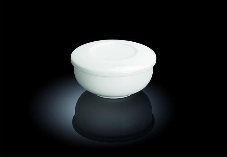 Салатник d=100 мм. 300 мл. с крышкой Wilmax /1/6/36/ фото 1