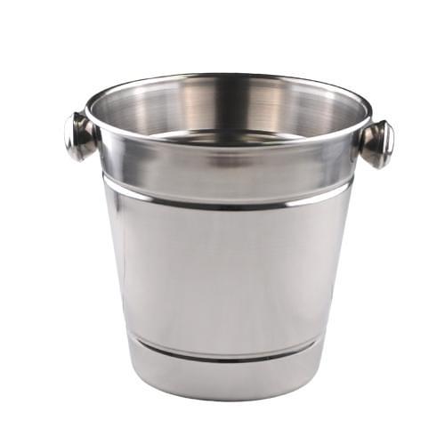 Ведро для льда d=14 см. 1,6 л. нерж. MGsteel /1/48/ фото 1