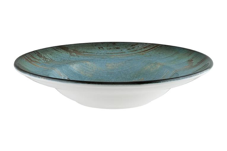 Тарелка d=240 мм. глубокая 400 мл. h=52 мм. Мадера, форма Гурмэ /1/6/ фото 1