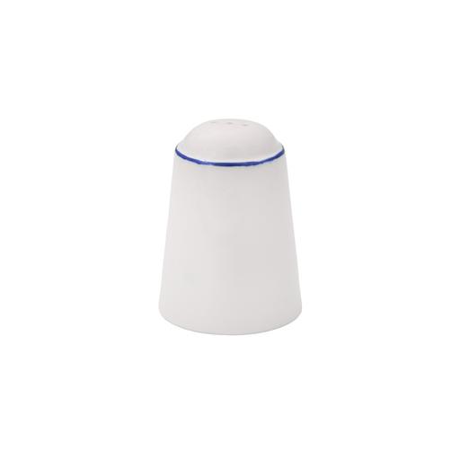 Солонка h=70 мм. Ретро синий край, форма Банкет /1/24/ фото 1