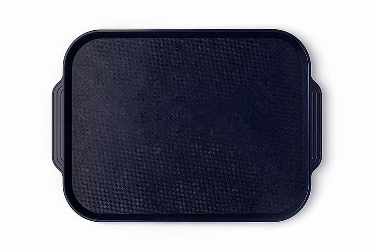 Поднос 45*35,5 см. темно-синий поверхность классик (401) MG /1/10/ фото 1
