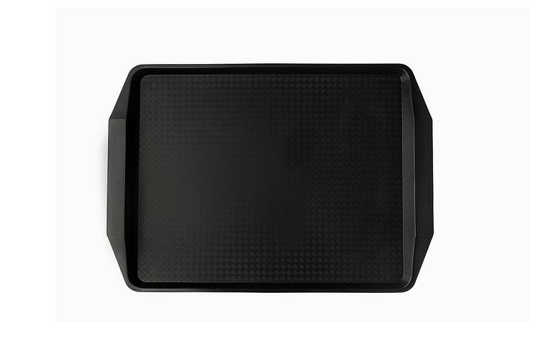 Поднос 42*30 см. черный поверхность классик (110) MG /1/10/ фото 1