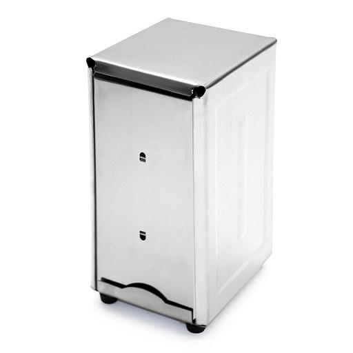 Диспенсер для салфеток 10*11,5*18,5 см. нерж. MGsteel /1/ фото 1