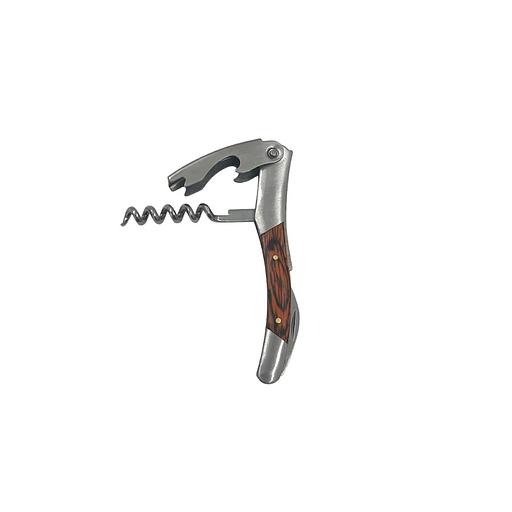 Нарзанник 3-х функц. нерж. одноступен. дерев. ручка MGsteel /1/ фото 1