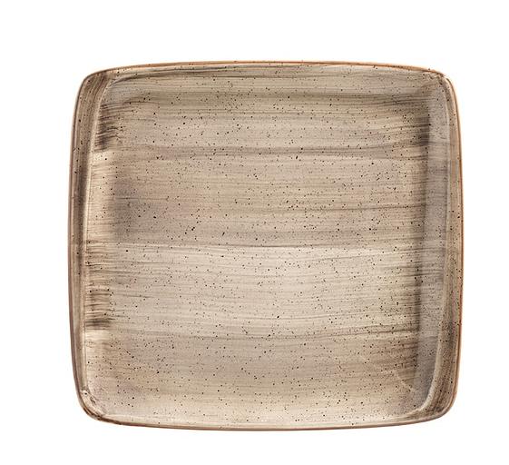 Тарелка квадр. 320*300 мм. без полей Террин, форма Мув /1/6/ фото 1