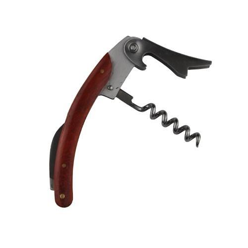 Нарзанник 3-х функц. нерж. одноступен. дерев. ручка MGsteel /1/ фото 1