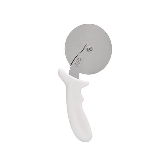 Нож для пиццы d=10 см. нерж. с белой пластик. ручкой MGsteel /1/ фото 1