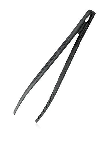 Щипцы (пинцет) 28 см. пластик. черные /1/24/144/ фото 1