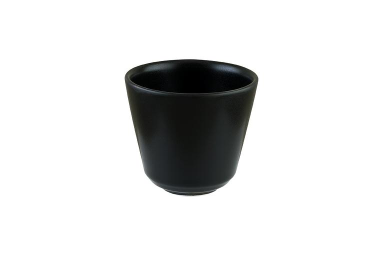 Емкость для закусок d= 9 см. h=8 см. 260 мл. Муд Черный /1/6/2268/ фото 1