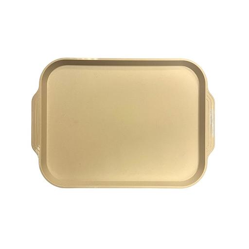 Поднос 45*35,5 см. бежевый поверхность шагрень MG /1/10/ фото 1